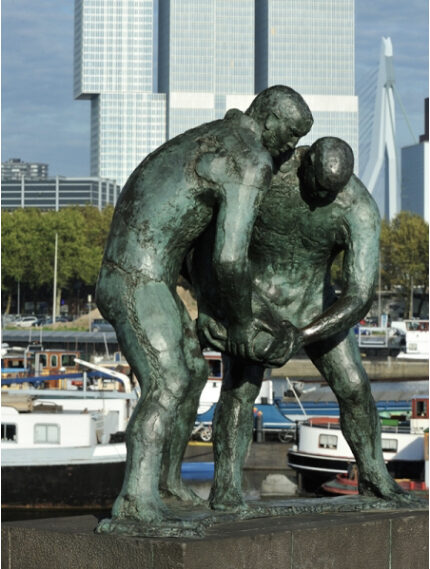 dijkwerkers 1970 Rotterdam Ek van Zanten