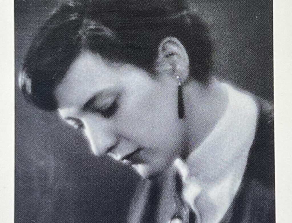 black-white image of annemarie eilers