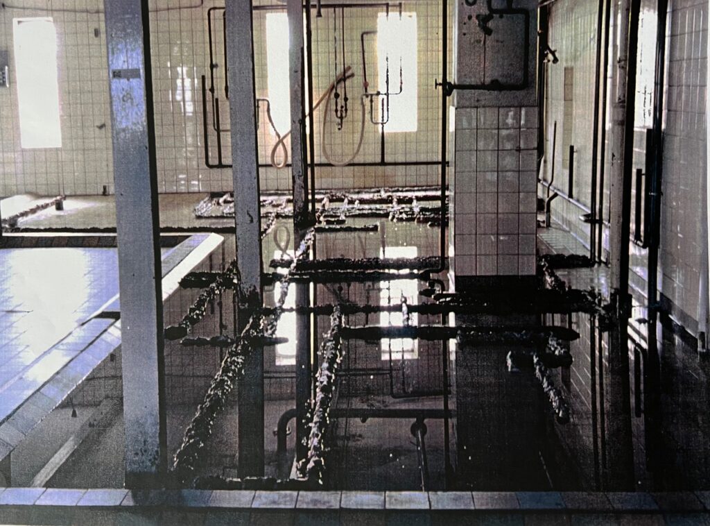 tiles at cheese factory in Alkmaar by Marcella van Zanten